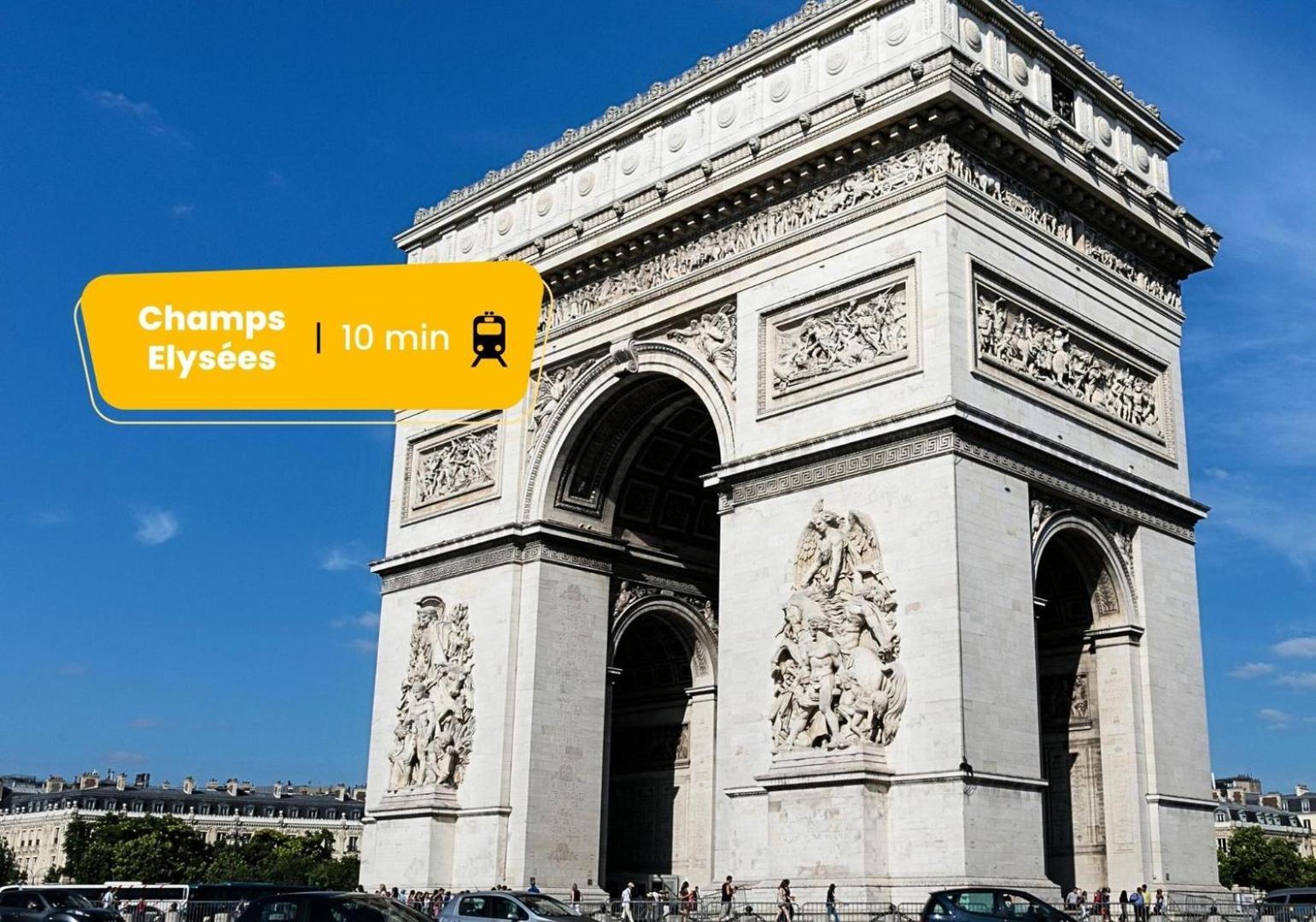 222 Suite Allenby - Superbe Appartement A Paris Luaran gambar